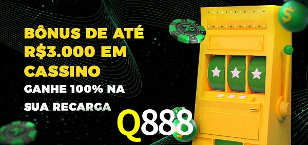 Q888 melhor bônus de depósito